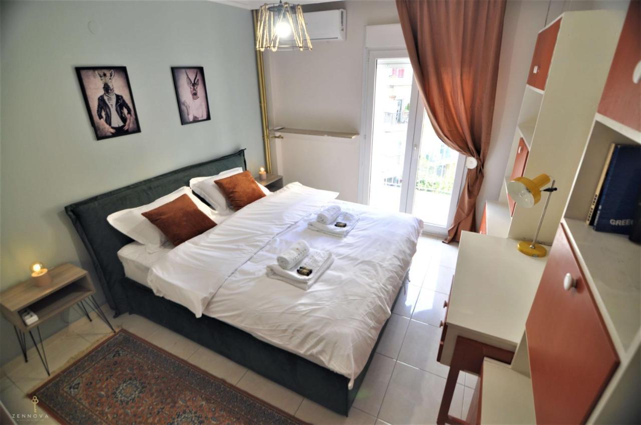 Zennova #4 Vintage City Center Apt เทสซาโลนิกิ ภายนอก รูปภาพ