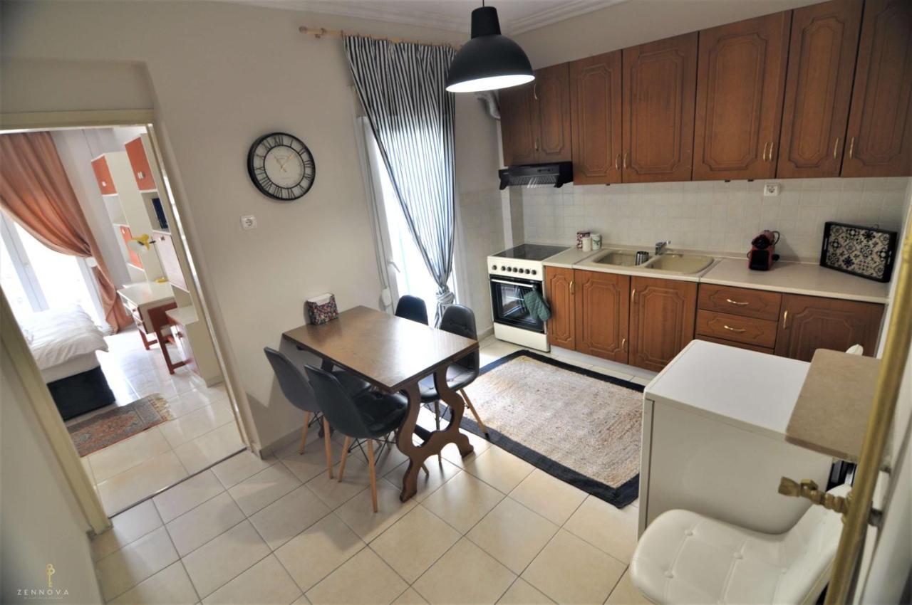 Zennova #4 Vintage City Center Apt เทสซาโลนิกิ ภายนอก รูปภาพ